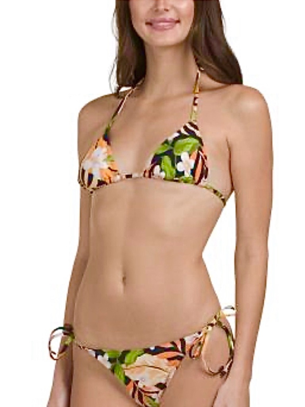 NWT Hurley Tropical Bikini Top  S